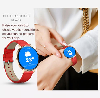 QS03 1.32-inch AMOLED Display Women Smart Watch Supports Health Monitoring