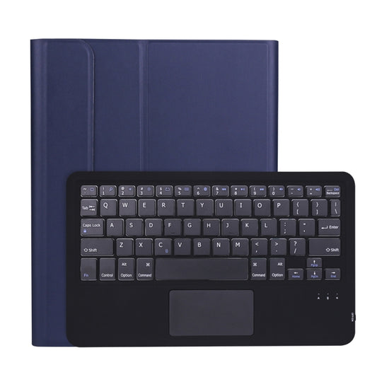 A098B-A Clavier Bluetooth ultra-fin détachable en ABS + étui de protection en TPU pour iPad Air 11 2024 / 2025 / Air 4 10,9 pouces 2020, avec support, porte-stylet et pavé tactile, A098B-A