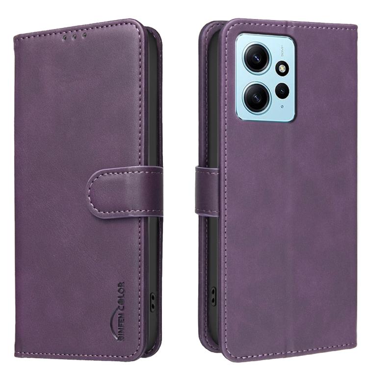Solid Color Calfskin Texture RFID Vegan Leather Phone Case, For Redmi Note 11 / 11S / 12S Global, For Redmi Note 12 4G Global, For Redmi Note 12 Pro+ Global, For Redmi Note 12 Pro Global / Poco X5 Pro, For Redmi Note 12 5G Global / Poco X5             ...