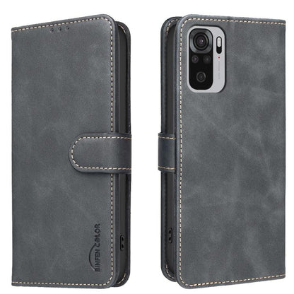 Solid Color Calfskin Texture RFID Vegan Leather Phone Case, For Redmi Note 11 / 11S / 12S Global, For Redmi Note 12 4G Global, For Redmi Note 12 Pro+ Global, For Redmi Note 12 Pro Global / Poco X5 Pro, For Redmi Note 12 5G Global / Poco X5             ...