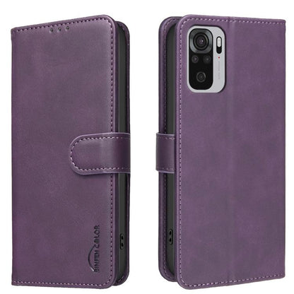 Solid Color Calfskin Texture RFID Vegan Leather Phone Case, For Redmi Note 11 / 11S / 12S Global, For Redmi Note 12 4G Global, For Redmi Note 12 Pro+ Global, For Redmi Note 12 Pro Global / Poco X5 Pro, For Redmi Note 12 5G Global / Poco X5             ...