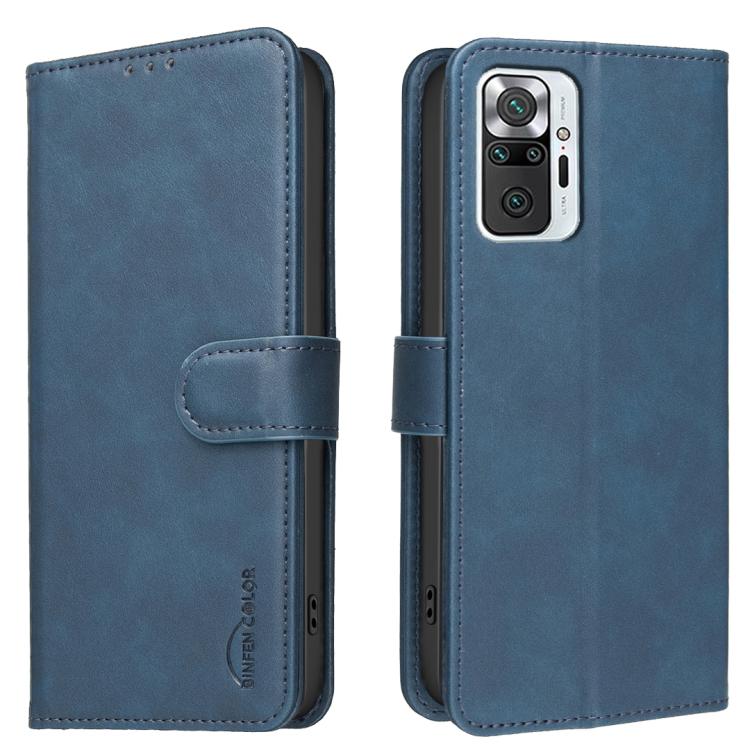 Solid Color Calfskin Texture RFID Vegan Leather Phone Case, For Redmi Note 12 5G Global / Poco X5, For Redmi Note 11 Pro / 11 Pro 5G Global, For Redmi 10 / 10 2022 / Note 11 4G, For Redmi Note 10 4G / Note 10S, For Redmi Note 10 Pro / 10 Pro Max