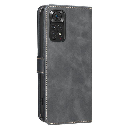 Solid Color Calfskin Texture RFID Vegan Leather Phone Case, For Redmi Note 11 / 11S / 12S Global, For Redmi Note 12 4G Global, For Redmi Note 12 Pro+ Global, For Redmi Note 12 Pro Global / Poco X5 Pro, For Redmi Note 12 5G Global / Poco X5             ...