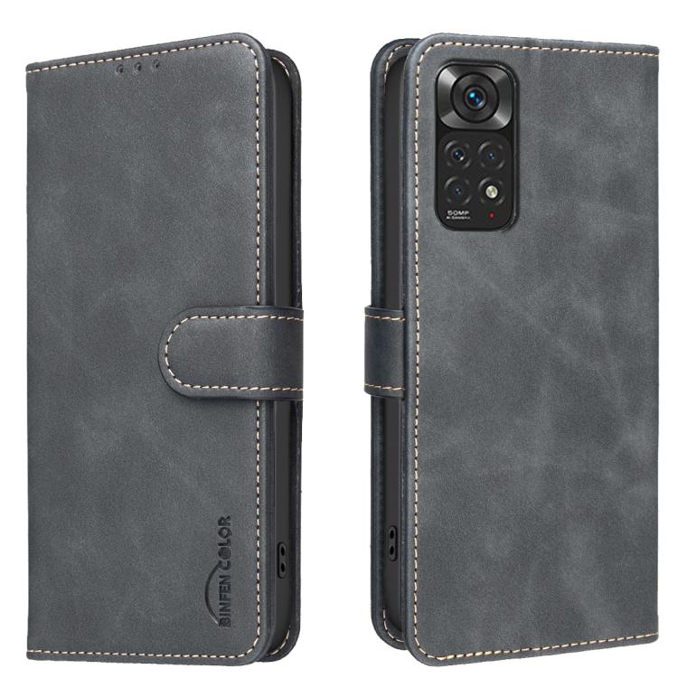 Solid Color Calfskin Texture RFID Vegan Leather Phone Case, For Redmi Note 11 / 11S / 12S Global, For Redmi Note 12 4G Global, For Redmi Note 12 Pro+ Global, For Redmi Note 12 Pro Global / Poco X5 Pro, For Redmi Note 12 5G Global / Poco X5             ...