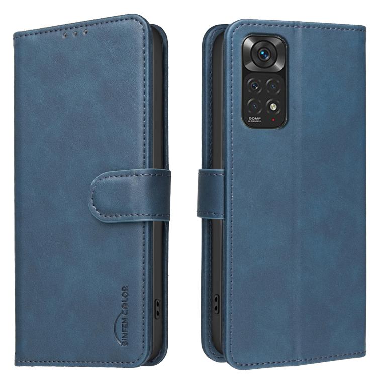 Solid Color Calfskin Texture RFID Vegan Leather Phone Case, For Redmi Note 11 / 11S / 12S Global, For Redmi Note 12 4G Global, For Redmi Note 12 Pro+ Global, For Redmi Note 12 Pro Global / Poco X5 Pro, For Redmi Note 12 5G Global / Poco X5             ...