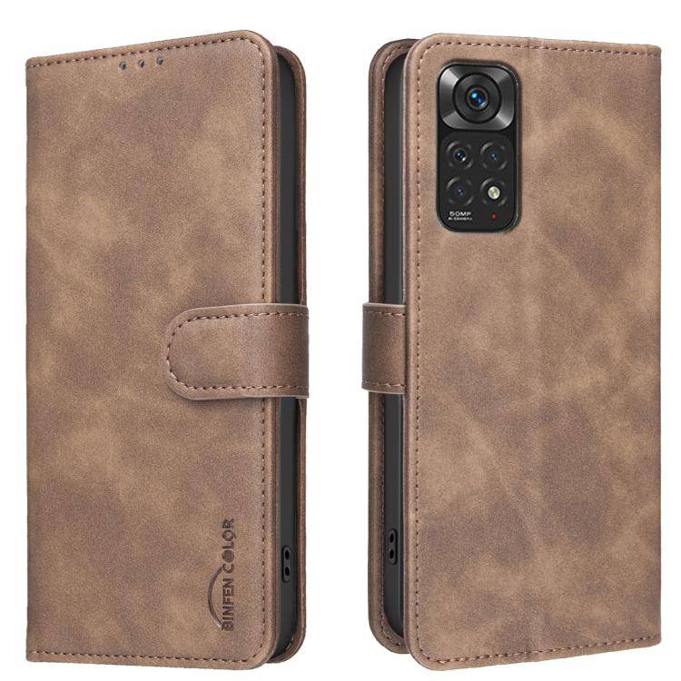 Solid Color Calfskin Texture RFID Vegan Leather Phone Case, For Redmi Note 11 / 11S / 12S Global, For Redmi Note 12 4G Global, For Redmi Note 12 Pro+ Global, For Redmi Note 12 Pro Global / Poco X5 Pro, For Redmi Note 12 5G Global / Poco X5             ...
