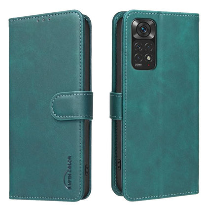 Solid Color Calfskin Texture RFID Vegan Leather Phone Case, For Redmi Note 11 / 11S / 12S Global, For Redmi Note 12 4G Global, For Redmi Note 12 Pro+ Global, For Redmi Note 12 Pro Global / Poco X5 Pro, For Redmi Note 12 5G Global / Poco X5             ...