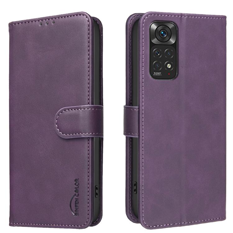 Solid Color Calfskin Texture RFID Vegan Leather Phone Case, For Redmi Note 11 / 11S / 12S Global, For Redmi Note 12 4G Global, For Redmi Note 12 Pro+ Global, For Redmi Note 12 Pro Global / Poco X5 Pro, For Redmi Note 12 5G Global / Poco X5             ...