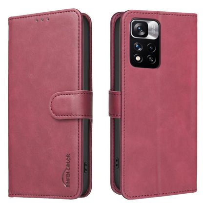 Solid Color Calfskin Texture RFID Vegan Leather Phone Case, For Redmi Note 12 5G Global / Poco X5, For Redmi Note 11 Pro / 11 Pro 5G Global, For Redmi 10 / 10 2022 / Note 11 4G, For Redmi Note 10 4G / Note 10S, For Redmi Note 10 Pro / 10 Pro Max