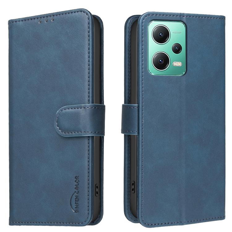 Solid Color Calfskin Texture RFID Vegan Leather Phone Case, For Redmi Note 11 / 11S / 12S Global, For Redmi Note 12 4G Global, For Redmi Note 12 Pro+ Global, For Redmi Note 12 Pro Global / Poco X5 Pro, For Redmi Note 12 5G Global / Poco X5             ...