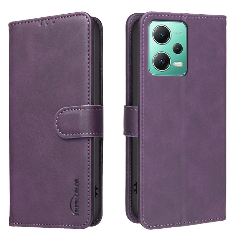 Solid Color Calfskin Texture RFID Vegan Leather Phone Case, For Redmi Note 11 / 11S / 12S Global, For Redmi Note 12 4G Global, For Redmi Note 12 Pro+ Global, For Redmi Note 12 Pro Global / Poco X5 Pro, For Redmi Note 12 5G Global / Poco X5             ...
