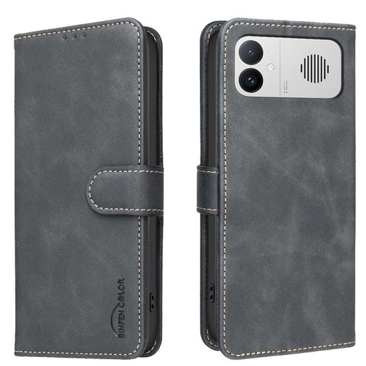 Solid Color Calfskin Texture RFID Vegan Leather Phone Case, For Redmi K90 Max 5G, For Redmi A7 Pro 171mm / Poco C85x 5G, For Redmi 15a 5G, For Redmi Tubo 5 Max / Poco X8 Pro Max, For Redmi Tubo 5 / Poco X8 Pro 5G, For Redmi Note 15 Pro+ 5G Global 163.3...