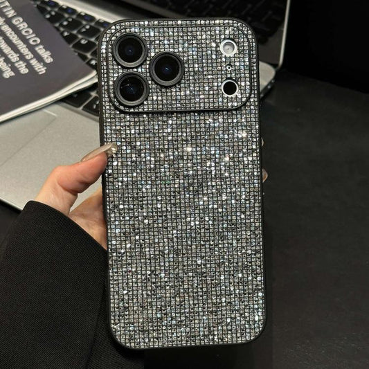 Acrylic Rhinestone Full Coverage Phone Case, For iPhone 17 Pro Max, For iPhone 17 Pro, For iPhone 17, For iPhone 16 Pro Max, For iPhone 16 Pro, For iPhone 16, For iPhone 15 Pro Max, For iPhone 15 Pro, For iPhone 15, For iPhone 14, For iPhone 14 Pro    ...