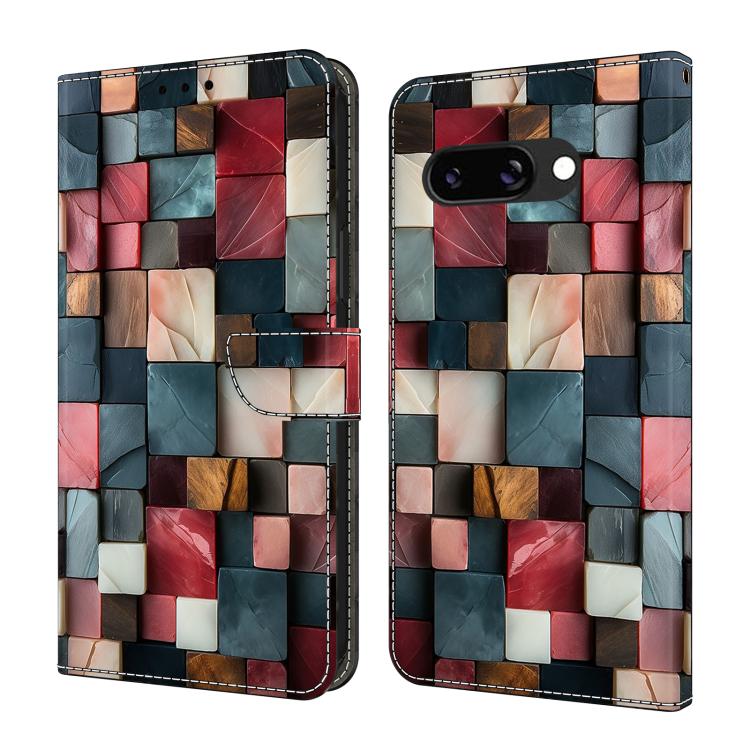 Crystal-Like Painted Vegan Leather Phone Case, For Google Pixel 10 Pro XL, For Google Pixel 10, For Google Pixel 9a, For Google Pixel 9 Pro XL, For Google Pixel 9