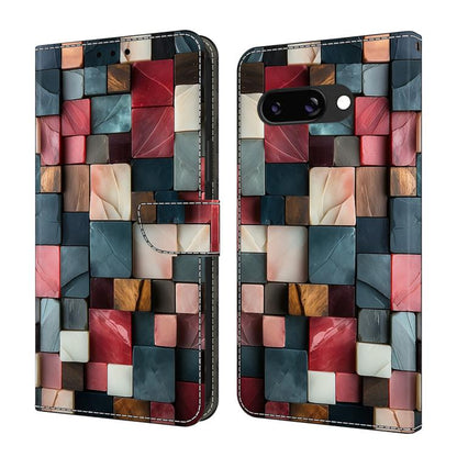 Crystal-Like Painted Vegan Leather Phone Case, For Google Pixel 10 Pro XL, For Google Pixel 10, For Google Pixel 9a, For Google Pixel 9 Pro XL, For Google Pixel 9