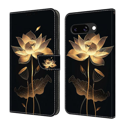 Crystal-Like Painted Vegan Leather Phone Case, For Google Pixel 10 Pro XL, For Google Pixel 10, For Google Pixel 9a, For Google Pixel 9 Pro XL, For Google Pixel 9