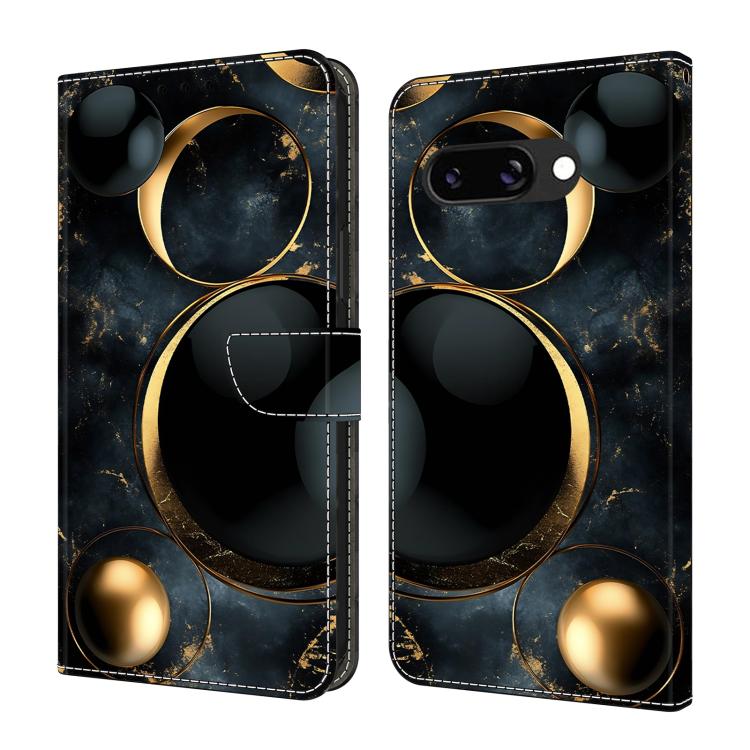 Crystal-Like Painted Vegan Leather Phone Case, For Google Pixel 10 Pro XL, For Google Pixel 10, For Google Pixel 9a, For Google Pixel 9 Pro XL, For Google Pixel 9