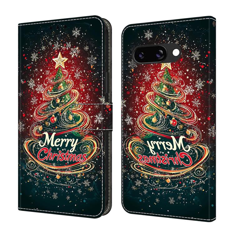 Crystal-Like Painted Vegan Leather Phone Case, For Google Pixel 10 Pro XL, For Google Pixel 10, For Google Pixel 9a, For Google Pixel 9 Pro XL, For Google Pixel 9