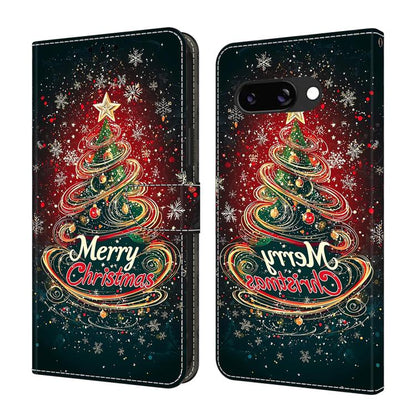 Crystal-Like Painted Vegan Leather Phone Case, For Google Pixel 10 Pro XL, For Google Pixel 10, For Google Pixel 9a, For Google Pixel 9 Pro XL, For Google Pixel 9