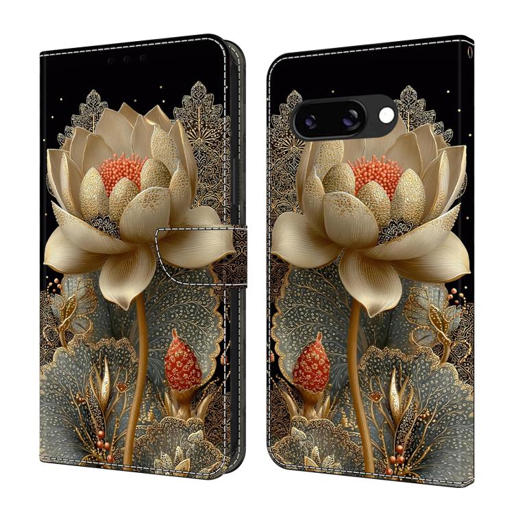 Crystal-Like Painted Vegan Leather Phone Case, For Google Pixel 10 Pro XL, For Google Pixel 10, For Google Pixel 9a, For Google Pixel 9 Pro XL, For Google Pixel 9