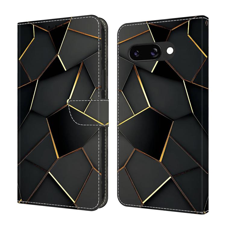 Crystal-Like Painted Vegan Leather Phone Case, For Google Pixel 10 Pro XL, For Google Pixel 10, For Google Pixel 9a, For Google Pixel 9 Pro XL, For Google Pixel 9