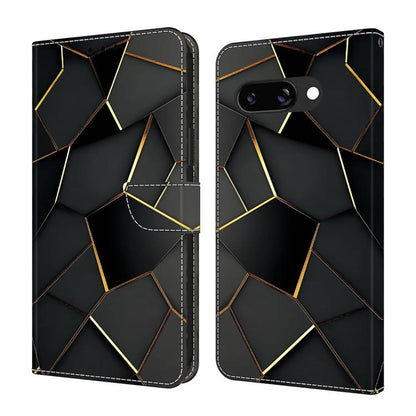 Crystal-Like Painted Vegan Leather Phone Case, For Google Pixel 10 Pro XL, For Google Pixel 10, For Google Pixel 9a, For Google Pixel 9 Pro XL, For Google Pixel 9