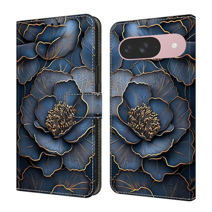 Crystal-Like Painted Vegan Leather Phone Case, For Google Pixel 10 Pro XL, For Google Pixel 10, For Google Pixel 9a, For Google Pixel 9 Pro XL, For Google Pixel 9