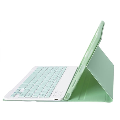 For iPad Air 11 2024 / 2025 / Air 4 2020 / Air 5 2022 A098B Detachable ABS Ultra-thin Candy Colors Bluetooth Keyboard Protective Case with Stand & Pen Slot, A098B