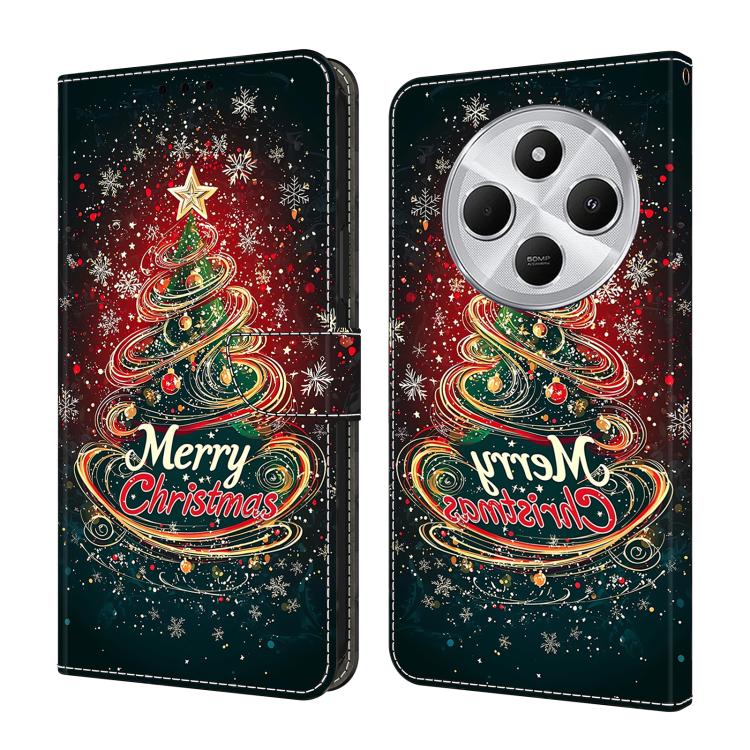 Crystal-Like Painted Vegan Leather Phone Case, For Redmi Note 14 Pro 4G, For Redmi Note 14 4G 163.25mm, For Redmi Note 14 5G, For Redmi Note 14 Pro 5G, For Redmi 14C 4G, For Redmi Note 13 Pro 4G, For Redmi Note 13 4G, For Redmi 13C 4G 5G