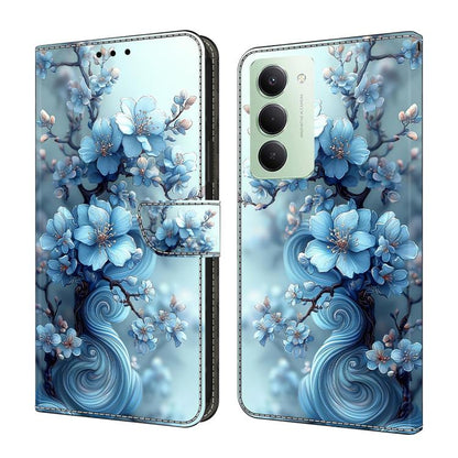 Crystal-Like Painted Vegan Leather Phone Case, For Redmi Note 15 5G / 4G Global 164mm, For Redmi Note 15 Pro 5G Global 163.6mm, For Redmi 15C 5G / 4G EU 173mm, For Redmi 15 5G Global / 4G SEA 169.5mm, For Redmi 15 5G / 4G EU 171mm                      ...