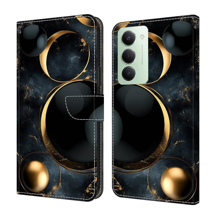 Crystal-Like Painted Vegan Leather Phone Case, For Redmi Note 15 5G / 4G Global 164mm, For Redmi Note 15 Pro 5G Global 163.6mm, For Redmi 15C 5G / 4G EU 173mm, For Redmi 15 5G Global / 4G SEA 169.5mm, For Redmi 15 5G / 4G EU 171mm                      ...