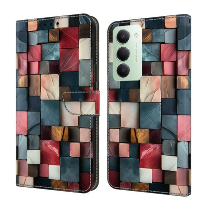 Crystal-Like Painted Vegan Leather Phone Case, For Redmi Note 15 5G / 4G Global 164mm, For Redmi Note 15 Pro 5G Global 163.6mm, For Redmi 15C 5G / 4G EU 173mm, For Redmi 15 5G Global / 4G SEA 169.5mm, For Redmi 15 5G / 4G EU 171mm                      ...