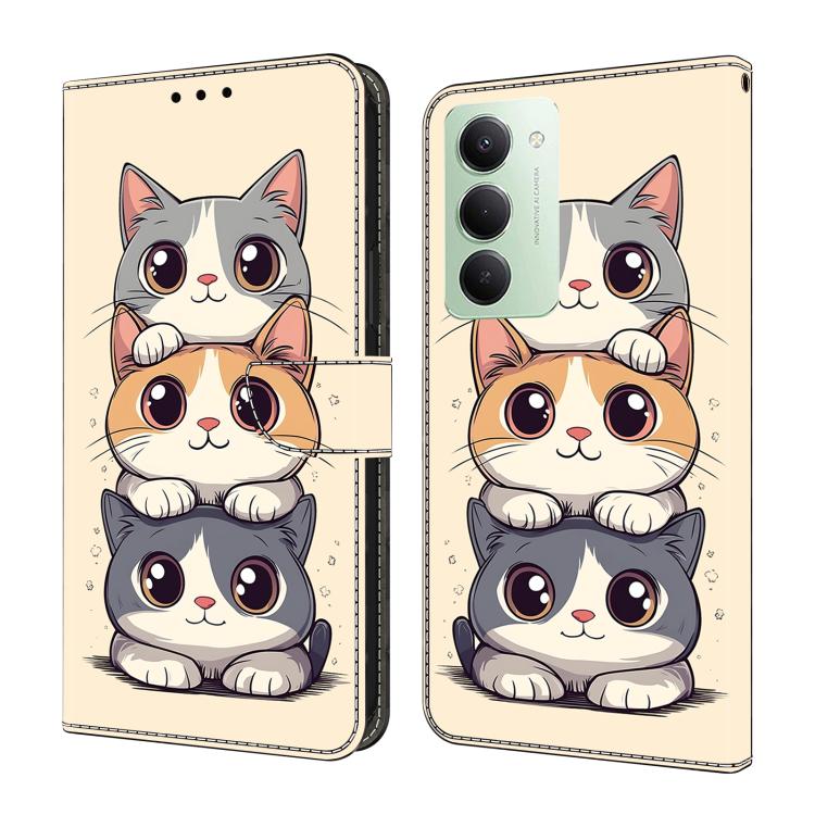 Crystal-Like Painted Vegan Leather Phone Case, For Redmi Note 15 5G / 4G Global 164mm, For Redmi Note 15 Pro 5G Global 163.6mm, For Redmi 15C 5G / 4G EU 173mm, For Redmi 15 5G Global / 4G SEA 169.5mm, For Redmi 15 5G / 4G EU 171mm                      ...