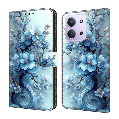 Crystal-Like Painted Vegan Leather Phone Case, For Redmi Note 15 5G / 4G Global 164mm, For Redmi Note 15 Pro 5G Global 163.6mm, For Redmi 15C 5G / 4G EU 173mm, For Redmi 15 5G Global / 4G SEA 169.5mm, For Redmi 15 5G / 4G EU 171mm                      ...