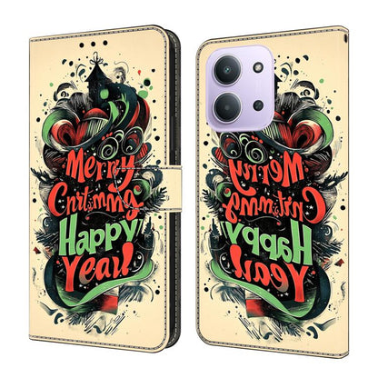 Crystal-Like Painted Vegan Leather Phone Case, For Redmi Note 15 5G / 4G Global 164mm, For Redmi Note 15 Pro 5G Global 163.6mm, For Redmi 15C 5G / 4G EU 173mm, For Redmi 15 5G Global / 4G SEA 169.5mm, For Redmi 15 5G / 4G EU 171mm                      ...