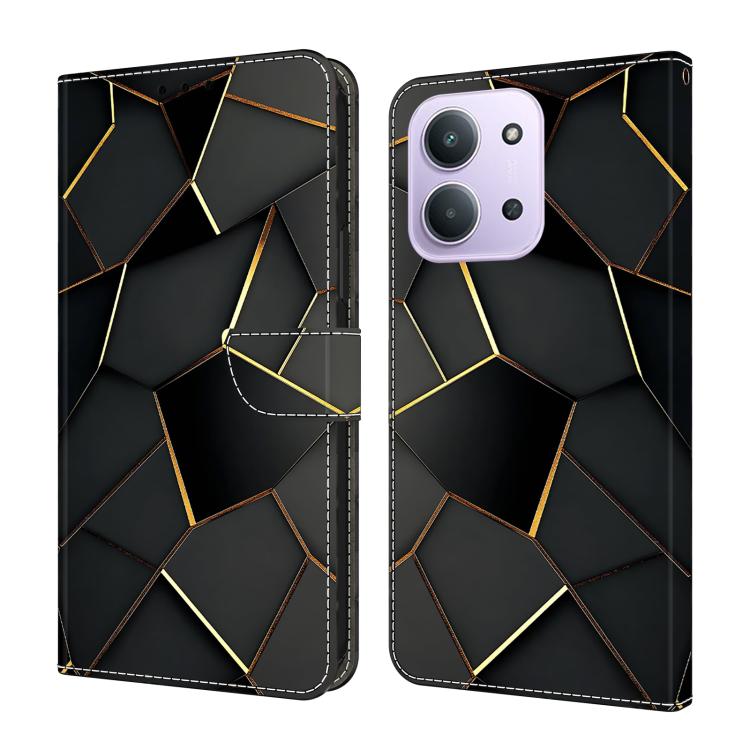 Crystal-Like Painted Vegan Leather Phone Case, For Redmi Note 15 5G / 4G Global 164mm, For Redmi Note 15 Pro 5G Global 163.6mm, For Redmi 15C 5G / 4G EU 173mm, For Redmi 15 5G Global / 4G SEA 169.5mm, For Redmi 15 5G / 4G EU 171mm                      ...