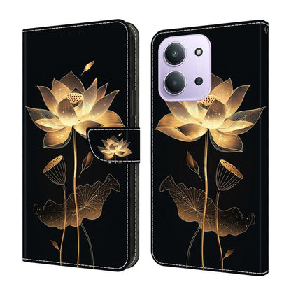 Crystal-Like Painted Vegan Leather Phone Case, For Redmi Note 15 5G / 4G Global 164mm, For Redmi Note 15 Pro 5G Global 163.6mm, For Redmi 15C 5G / 4G EU 173mm, For Redmi 15 5G Global / 4G SEA 169.5mm, For Redmi 15 5G / 4G EU 171mm                      ...