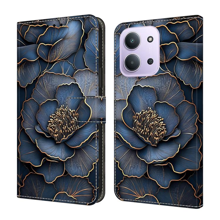 Crystal-Like Painted Vegan Leather Phone Case, For Redmi Note 15 5G / 4G Global 164mm, For Redmi Note 15 Pro 5G Global 163.6mm, For Redmi 15C 5G / 4G EU 173mm, For Redmi 15 5G Global / 4G SEA 169.5mm, For Redmi 15 5G / 4G EU 171mm                      ...
