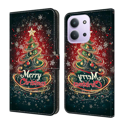 Crystal-Like Painted Vegan Leather Phone Case, For Redmi Note 15 5G / 4G Global 164mm, For Redmi Note 15 Pro 5G Global 163.6mm, For Redmi 15C 5G / 4G EU 173mm, For Redmi 15 5G Global / 4G SEA 169.5mm, For Redmi 15 5G / 4G EU 171mm                      ...