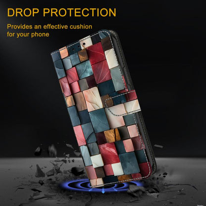 Crystal-Like Painted Vegan Leather Phone Case, For Redmi Note 13 Pro 4G, For Redmi Note 13 4G, For Redmi 13C 4G 5G, For Redmi K70E / Poco X6 Pro, For Redmi Note 13 5G, For Redmi Note 13 Pro+, For Redmi Note 13 Pro 5G
