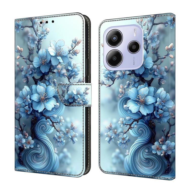 Crystal-Like Painted Vegan Leather Phone Case, For Redmi A5 4G 173.3mm EU, For Redmi Note 14 4G 164.84mm, For Redmi Note 14 Pro+ 5G / Poco X7 5G, For Redmi Note 14 Pro 4G, For Redmi Note 14 4G 163.25mm, For Redmi Note 14 5G, For Redmi Note 14 Pro 5G   ...