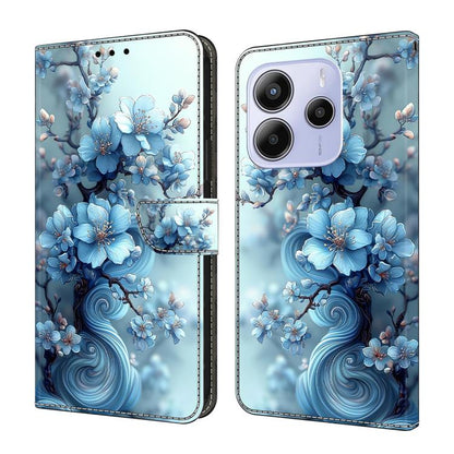 Crystal-Like Painted Vegan Leather Phone Case, For Redmi A5 4G 173.3mm EU, For Redmi Note 14 4G 164.84mm, For Redmi Note 14 Pro+ 5G / Poco X7 5G, For Redmi Note 14 Pro 4G, For Redmi Note 14 4G 163.25mm, For Redmi Note 14 5G, For Redmi Note 14 Pro 5G   ...
