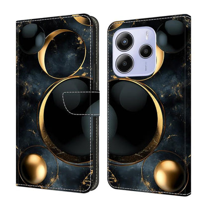 Crystal-Like Painted Vegan Leather Phone Case, For Redmi A5 4G 173.3mm EU, For Redmi Note 14 4G 164.84mm, For Redmi Note 14 Pro+ 5G / Poco X7 5G, For Redmi Note 14 Pro 4G, For Redmi Note 14 4G 163.25mm, For Redmi Note 14 5G, For Redmi Note 14 Pro 5G   ...
