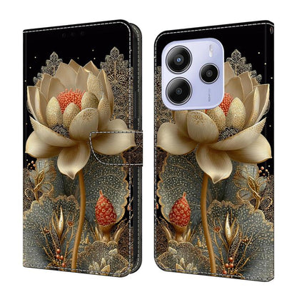 Crystal-Like Painted Vegan Leather Phone Case, For Redmi A5 4G 173.3mm EU, For Redmi Note 14 4G 164.84mm, For Redmi Note 14 Pro+ 5G / Poco X7 5G, For Redmi Note 14 Pro 4G, For Redmi Note 14 4G 163.25mm, For Redmi Note 14 5G, For Redmi Note 14 Pro 5G   ...