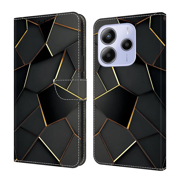 Crystal-Like Painted Vegan Leather Phone Case, For Redmi A5 4G 173.3mm EU, For Redmi Note 14 4G 164.84mm, For Redmi Note 14 Pro+ 5G / Poco X7 5G, For Redmi Note 14 Pro 4G, For Redmi Note 14 4G 163.25mm, For Redmi Note 14 5G, For Redmi Note 14 Pro 5G   ...