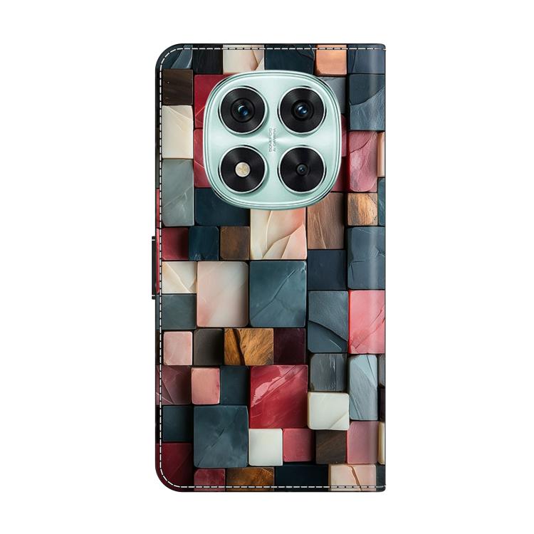 Crystal-Like Painted Vegan Leather Phone Case, For Redmi Note 14 Pro 4G, For Redmi Note 14 4G 163.25mm, For Redmi Note 14 5G, For Redmi Note 14 Pro 5G, For Redmi 14C 4G, For Redmi Note 13 Pro 4G, For Redmi Note 13 4G, For Redmi 13C 4G 5G