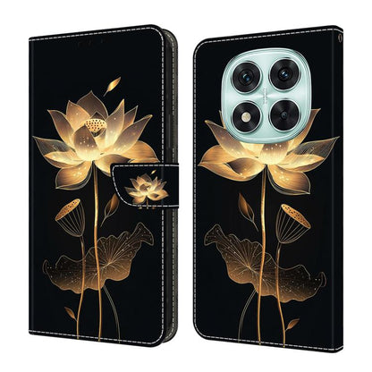 Crystal-Like Painted Vegan Leather Phone Case, For Redmi Note 14 Pro 4G, For Redmi Note 14 4G 163.25mm, For Redmi Note 14 5G, For Redmi Note 14 Pro 5G, For Redmi 14C 4G, For Redmi Note 13 Pro 4G, For Redmi Note 13 4G, For Redmi 13C 4G 5G