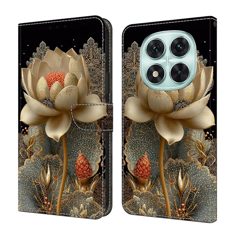 Crystal-Like Painted Vegan Leather Phone Case, For Redmi Note 14 Pro 4G, For Redmi Note 14 4G 163.25mm, For Redmi Note 14 5G, For Redmi Note 14 Pro 5G, For Redmi 14C 4G, For Redmi Note 13 Pro 4G, For Redmi Note 13 4G, For Redmi 13C 4G 5G