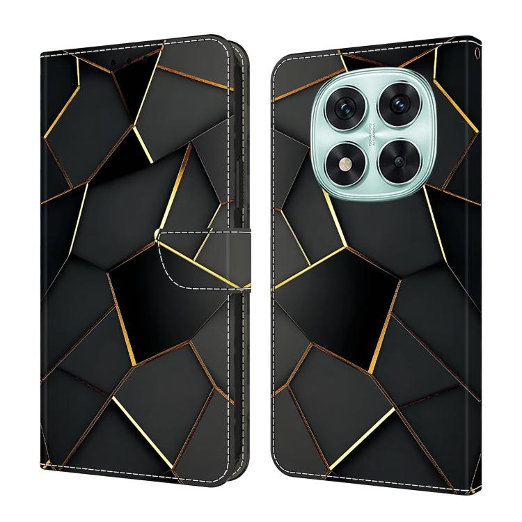 Crystal-Like Painted Vegan Leather Phone Case, For Redmi Note 14 Pro 4G, For Redmi Note 14 4G 163.25mm, For Redmi Note 14 5G, For Redmi Note 14 Pro 5G, For Redmi 14C 4G, For Redmi Note 13 Pro 4G, For Redmi Note 13 4G, For Redmi 13C 4G 5G