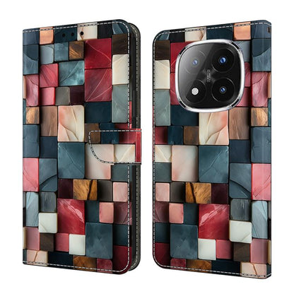 Crystal-Like Painted Vegan Leather Phone Case, For Redmi A5 4G 173.3mm EU, For Redmi Note 14 4G 164.84mm, For Redmi Note 14 Pro+ 5G / Poco X7 5G, For Redmi Note 14 Pro 4G, For Redmi Note 14 4G 163.25mm, For Redmi Note 14 5G, For Redmi Note 14 Pro 5G   ...